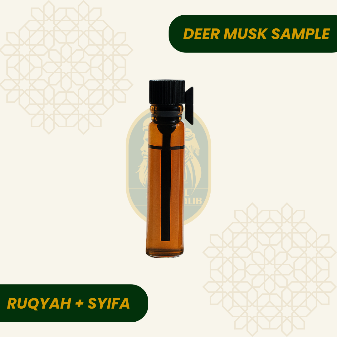 Deer Musk Attar | Kasturi Kijang |Premium & Pure with Ruqyah & Shifa