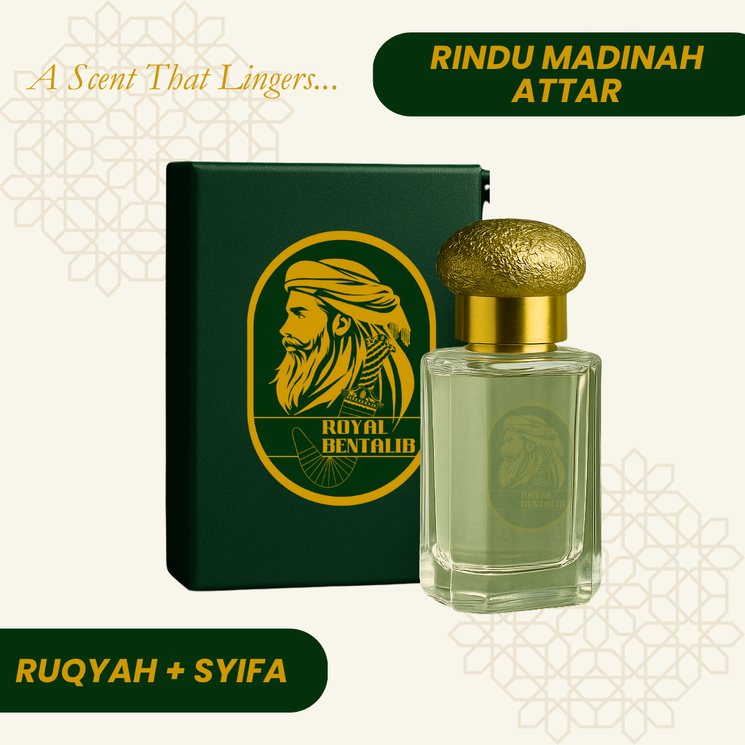 Rindu Madinah Attar | Premium & Pure with Ruqyah & Shifa