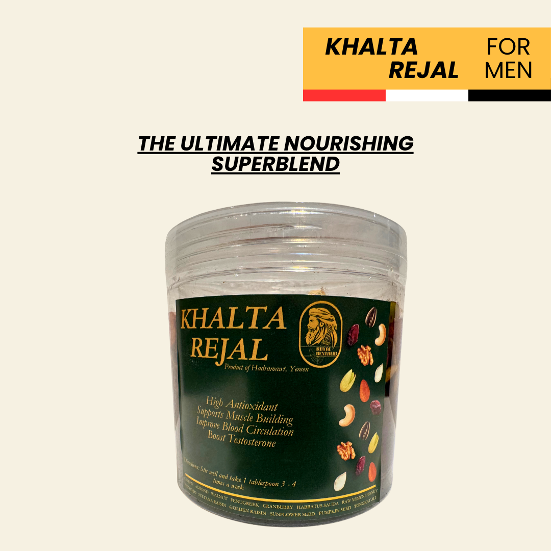 Yemeni Khalta Rejal Honey With Nuts