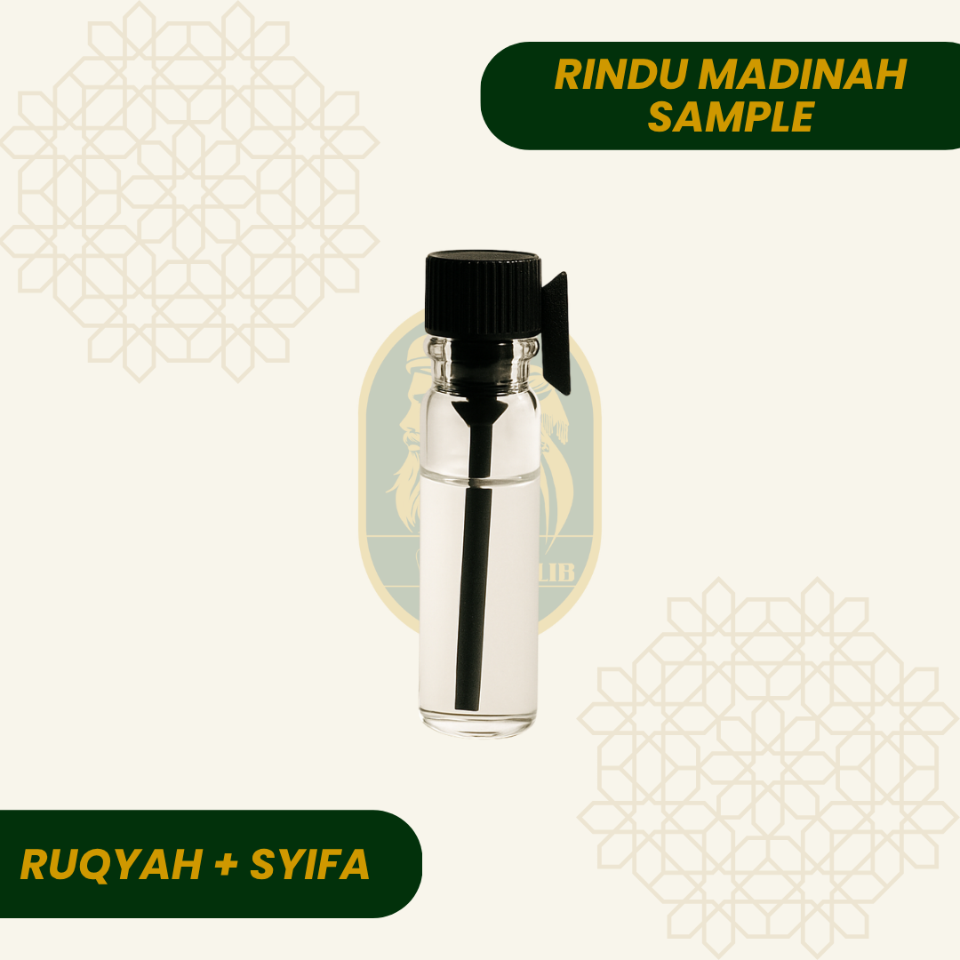 Rindu Madinah Attar | Premium & Pure with Ruqyah & Shifa