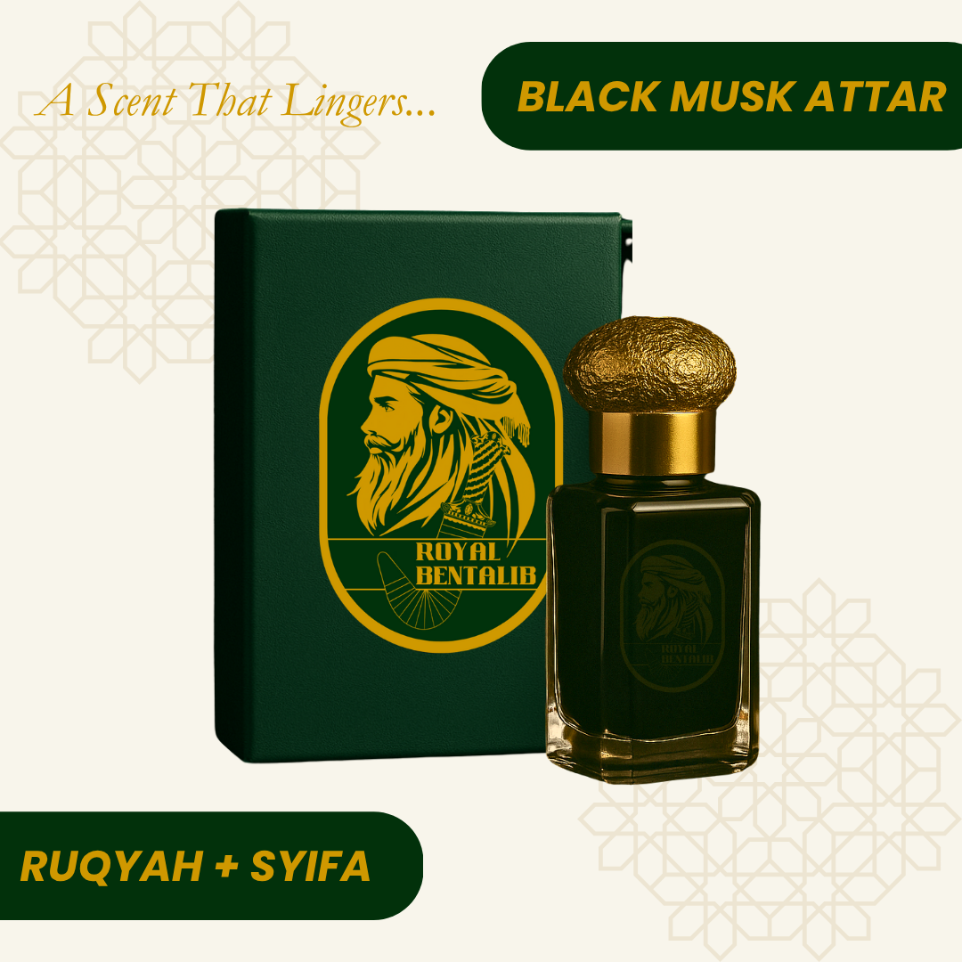 Black Musk Attar | Premium & Pure with Ruqyah & Shifa