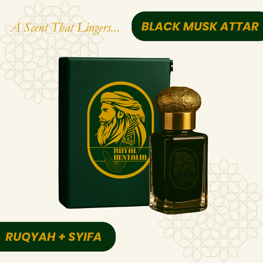 Black Musk Attar | Premium & Pure with Ruqyah & Shifa