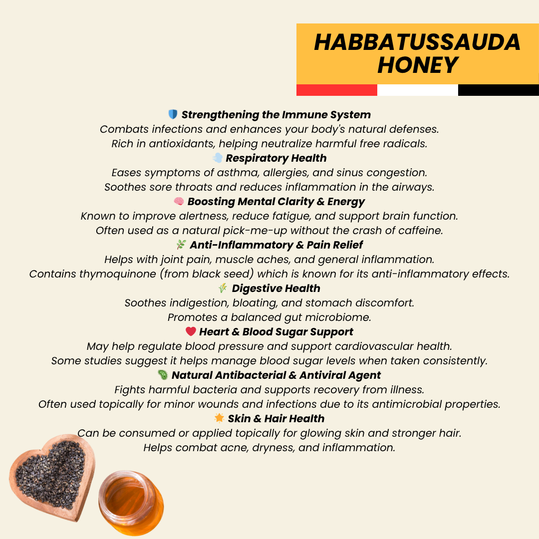 Yemeni Habbatussauda Honey